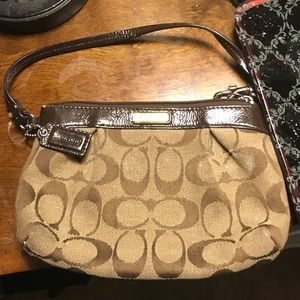 Coach hand bag
